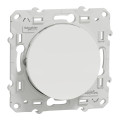Va-et-vient lumineux blanc Schneider Odace localisation ou témoin LED orange 1,5mA