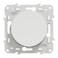 Va-et-vient lumineux blanc Schneider Odace localisation ou témoin LED orange 1,5mA