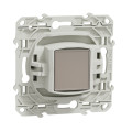 Prise SAT blanche Schneider Odace fixation par vis