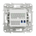 Odace - prise rj45 cpl - blanc - standard hpav - 200mbp/s