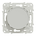 Obturateur Blanc RAL9003 Fixation par Vis Odace Schneider