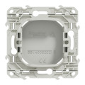 Obturateur Blanc RAL9003 Fixation par Vis Odace Schneider