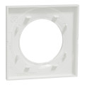Plaque blanche Schneider Odace Styl 1 poste