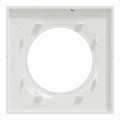 Plaque blanche Schneider Odace Styl 1 poste