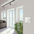 Plaque blanche Schneider Odace Styl 1 poste