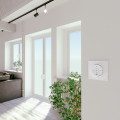 Plaque blanche Schneider Odace Styl 1 poste