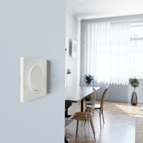 Plaque blanche Schneider Odace Styl 1 poste
