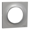 Plaque aluminium Schneider Odace Styl 1 poste