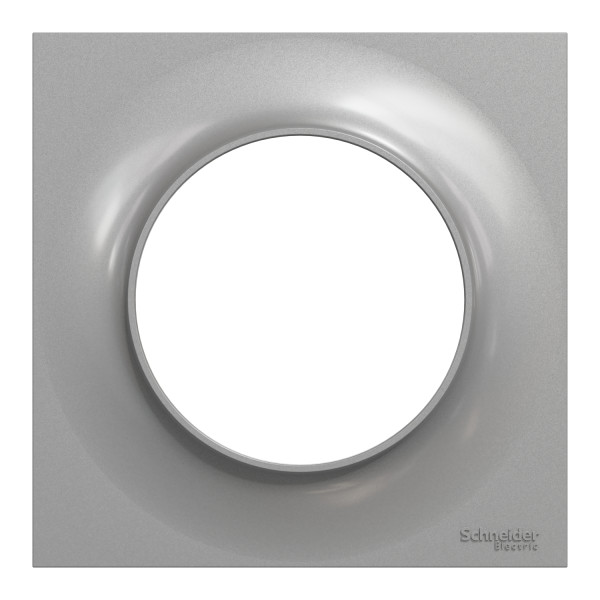 Plaque aluminium Schneider Odace Styl 1 poste