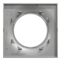 Plaque aluminium Schneider Odace Styl 1 poste
