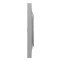 Plaque Aluminium 2 Postes Horizontaux ou Verticaux Entraxe 71 mm Odace Styl Schneider