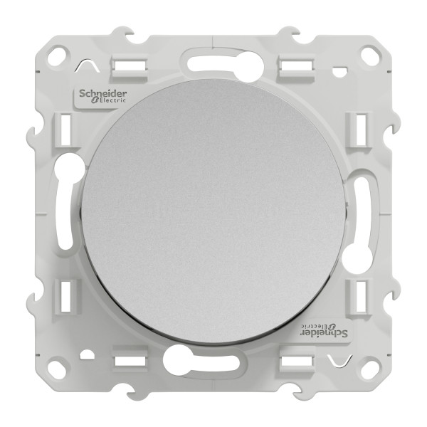 Permutateur aluminium Schneider Odace 10A fixation à vis