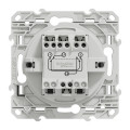 Permutateur aluminium Schneider Odace 10A fixation à vis