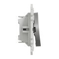 Permutateur aluminium Schneider Odace 10A fixation à vis