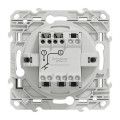 Poussoir aluminium Schneider Odace 10A fixation à vis