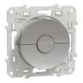 Interrupteur Aluminium 3 Boutons Montée/Descente/Stop pour Volets Roulants Odace Schneider