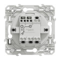 Poussoir aluminium Schneider Odace 10A à fermeture
