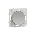 Va-et-vient lumineux aluminium Schneider Odace localisation ou témoin LED orange 1,5mA