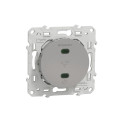 Répéteur Wifi aluminium Schneider Odace 300Mb/s 2,4GHz 2 modules bornier à vis