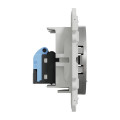 Prise RJ45 Aluminium Grade 1 pour Téléphone et Informatique Catégorie 6 UTP Fixation à Vis Odace Schneider