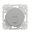 Prise RJ45 Aluminium Grade 3 pour Multimédia Catégorie 6 STP Fixation à Vis Odace Schneider