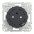 Odace - prise affleurante + usb c10.5w - anthracite
