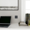 Odace - prise affleurante + usb c10.5w - anthracite