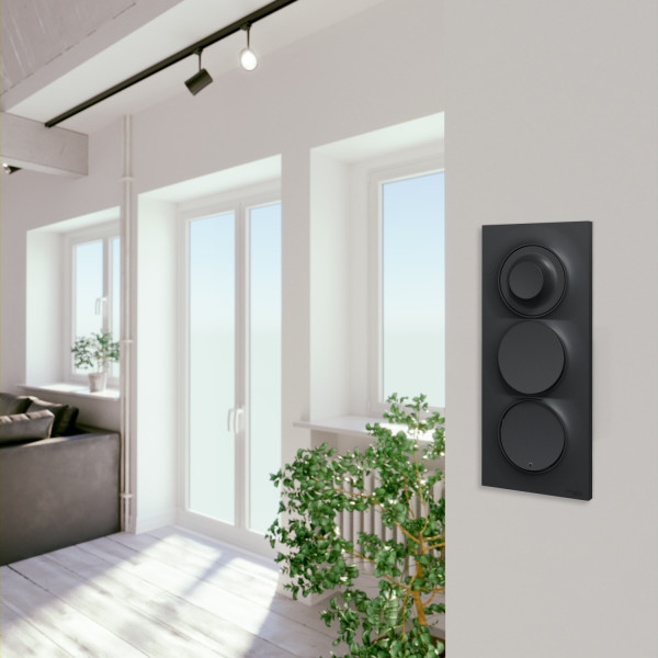Interrupteur ou va-et-vient anthracite Schneider Odace 10A connexion rapide fixation à vis