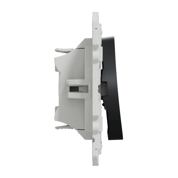 Permutateur anthracite Schneider Odace 10A fixation à vis