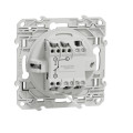Va-et-vient lumineux anthracite Schneider Odace localisation ou témoin LED orange 1,5mA