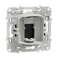 Prise RJ45 Anthracite Odace Schneider Electric - Sans Connecteur