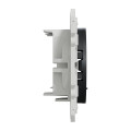 Prise RJ45 Anthracite Odace Schneider Electric - Sans Connecteur