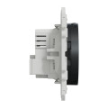 Répéteur Wifi anthracite Schneider Odace 300Mb/s 2,4GHz 2 modules bornier à vis