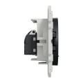 Prise RJ45 Anthracite Odace Schneider Electric- Grade 3 – Multimédia - Cat 6 – STP – Fixation à Vis