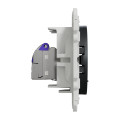 Prise RJ45 Anthracite Grade 3 Multimédia+ Catégorie 6A STP Longue Distance Odace Schneider