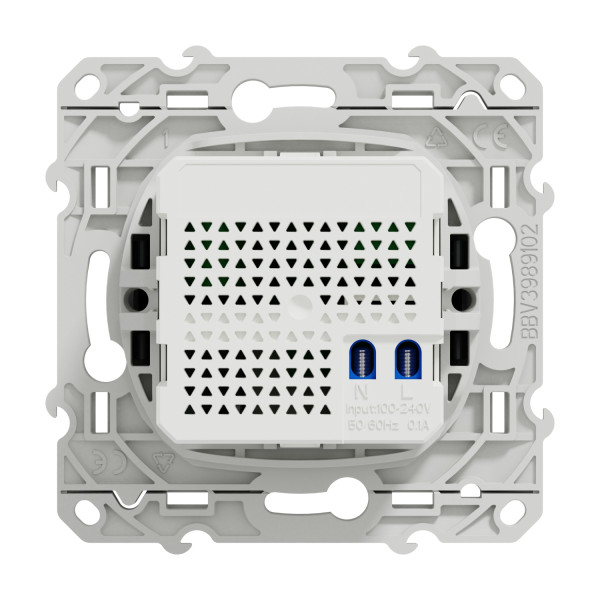 Odace - prise rj45 cpl - anthracite - standard hpav - 200mbp/s
