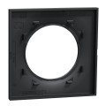 Plaque anthracite Schneider Odace Styl 1 poste