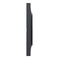 Plaque anthracite Schneider Odace Styl 1 poste