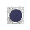 Odace, prise rj45 cobalt, grade 3 (multimédia +) cat. 6a stp (longue distance)