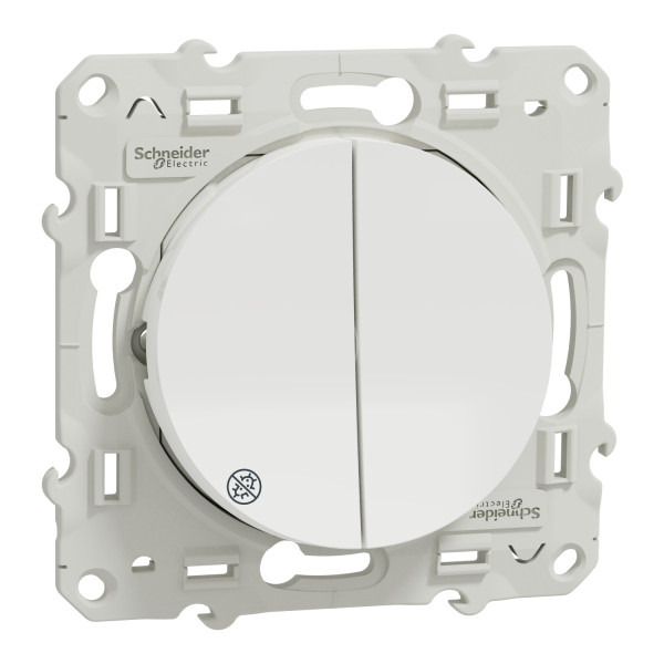 Odace, double va-et-vient, connexion rapide, à vis, antibacterien