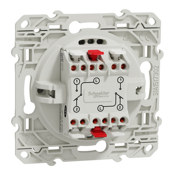 Odace, double va-et-vient, connexion rapide, à vis, antibacterien