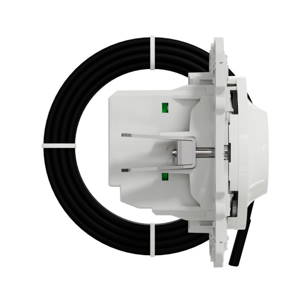 Schneider Odace thermostat Blanc, 10 A pour plancher chauffant, livré avec sonde