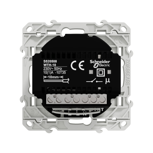 Thermostat Programmable Schneider Odace écran Tactile