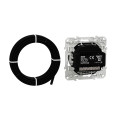 Thermostat Noir Fil Pilote à Ecran Tactile Odace Schneider