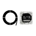 Thermostat Noir Fil Pilote à Ecran Tactile Odace Schneider