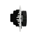 Thermostat Noir Fil Pilote à Ecran Tactile Odace Schneider