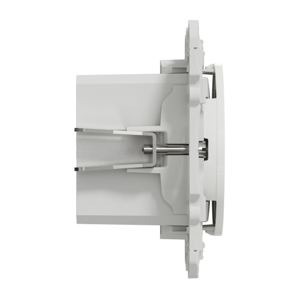 Sonnette électronique blanche Schneider Odace 5 tonalités 230V fixation à vis