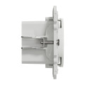 Sonnette électronique blanche Schneider Odace 5 tonalités 230V fixation à vis