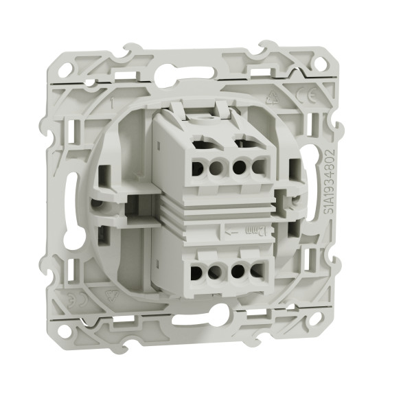 Ronfleur blanc Schneider Odace 76 à 80dB 230V fixation à vis