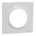 Plaque grise Schneider Odace Styl 1 poste